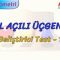 ÖZEL AÇILI ÜÇGENLER / GELİŞTİRİCİ TEST – 1 (AYT)