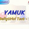 YAMUK / GELİŞTİRİCİ TEST – 1 (TYT)
