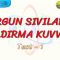DURGUN SIVILARDA KALDIRMA KUVVETİ  / YAPRAK TEST  – 1