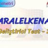 PARALELKENAR / GELİŞTİRİCİ TEST – 2 (AYT)