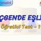 ÜÇGENDE EŞLİK / ÖĞRETİCİ TEST – 1 (AYT)