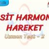 BASİT HARMONİK HAREKET / UZMAN TEST – 2