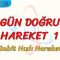 DÜZGÜN DOĞRUSAL HAREKET – 1 / SABİT HIZLI HAREKET