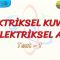 ELEKTRİKSEL KUVVET VE ELEKTRİKSEL ALAN / YAPRAK TEST – 1