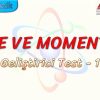 İTME VE MOMENTUM / GELİŞTİRİCİ TEST – 1