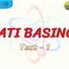 KATI BASINCI / YAPRAK TEST – 1
