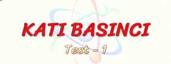 KATI BASINCI / YAPRAK TEST – 1
