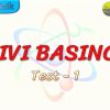 SIVI BASINCI / YAPRAK TEST – 1