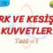 TORK VE KESİŞEN KUVVETLER / YAPRAK TEST – 1