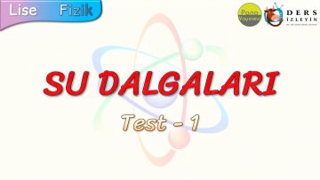 SU DALGALARI / YAPRAK TEST – 1