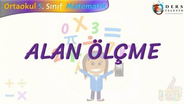 ALAN ÖLÇME