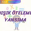 ARDIŞIK ÖTELEME VE YANSIMA
