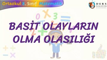BASİT OLAYLARIN OLMA OLASILIĞI