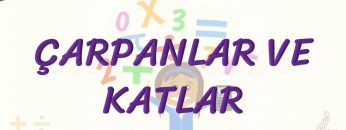 ÇARPANLAR VE KATLAR