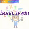 CEBİRSEL İFADELER