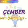 ÇEMBER / SORU ÇÖZÜMLERİ – 1