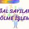 DOĞAL SAYILARLA BÖLME İŞLEMİ