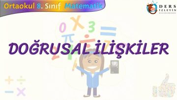 DOĞRUSAL İLİŞKİLER