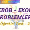 EBOB – EKOK PROBLEMLERİ / ÖĞRETİCİ TEST – 2
