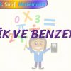 EŞLİK VE BENZERLİK