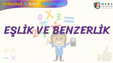 EŞLİK VE BENZERLİK