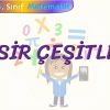 KESİR ÇEŞİTLERİ
