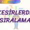 KESİRLERDE SIRALAMA