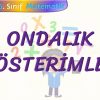 ONDALIK GÖSTERİMLER