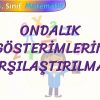 ONDALIK GÖSTERİMLERİN KARŞILAŞTIRILMASI