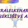 PARALELKENARIN YÜKSEKLİĞİ VE ALANI