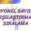 RASYONEL SAYILARI KARŞILAŞTIRMA VE SIRALAMA