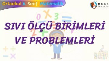 SIVI ÖLÇÜ BİRİMLERİ VE PROBLEMLERİ