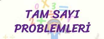 TAM SAYI PROBLEMLERİ