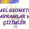 TEMEL GEOMETRİK KAVRAMLAR VE ÇİZİMLER