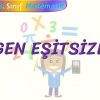 ÜÇGEN EŞİTSİZLİĞİ