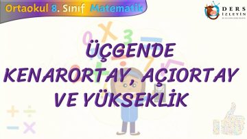 ÜÇGENDE KENARORTAY, AÇIORTAY VE YÜKSEKLİK