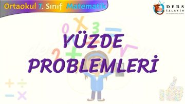 YÜZDE PROBLEMLERİ