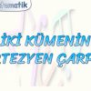 İKİ KÜMENİN KARTEZYEN ÇARPIMI