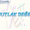 MUTLAK DEĞER