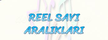 REEL SAYI ARALIKLARI