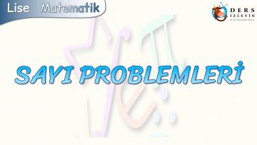 SAYI PROBLEMLERİ