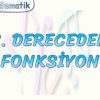 2. DERECEDEN FONKSİYON