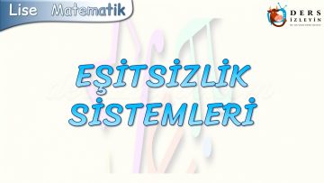 EŞİTSİZLİK SİSTEMLERİ