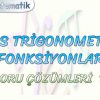TERS TRİGONOMETRİK FONKSİYONLAR / SORU ÇÖZÜMLERİ – 1