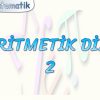 ARİTMETİK DİZİ – 2