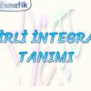 BELİRLİ İNTEGRALİN TANIMI