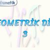 GEOMETRİK DİZİ – 3