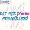 İKİ KAT AÇI FORMÜLLERİ