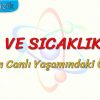 ISI VE SICAKLIK – 10 / SUYUN CANLI YAŞAMINDAKİ ÖNEMİ