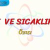 ISI VE SICAKLIK – 3 / ÖZISI